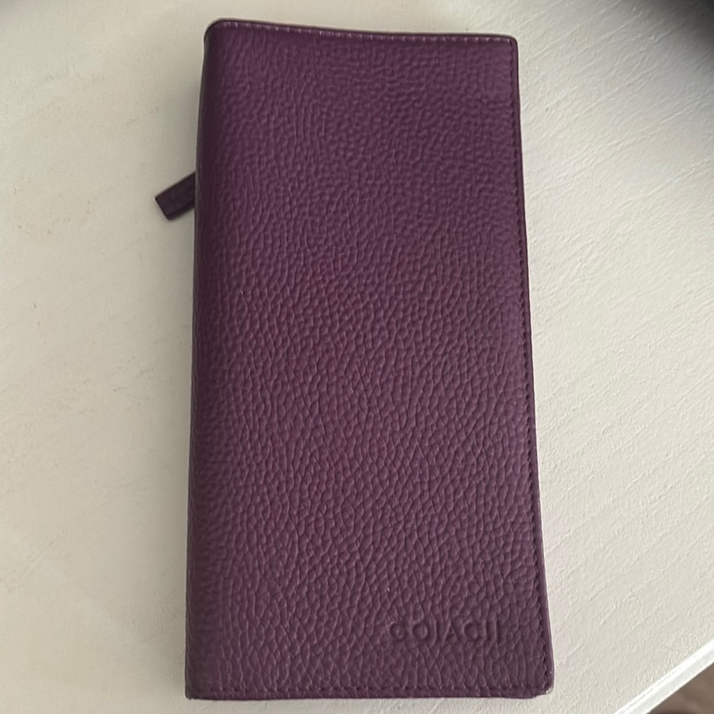 GOACII Purple Leather Wallet